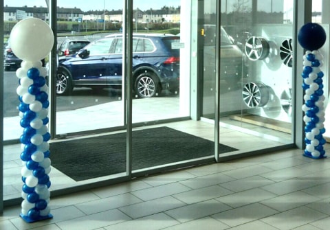 Corporate Helium Balloons Frank Keane Volkswagen