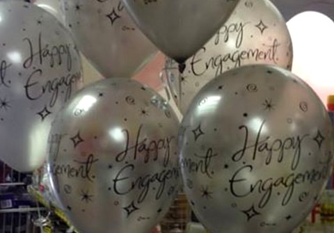 Engagement Helium Balloons